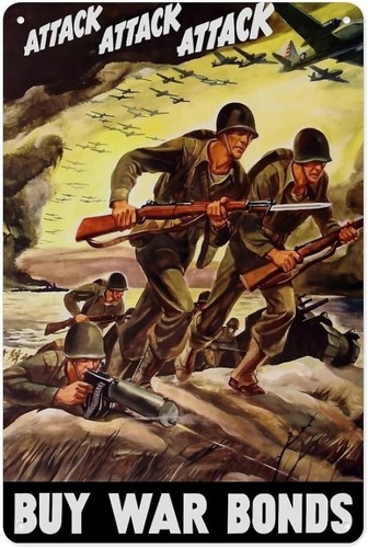 Vintage ww2 propaganda buy - ww2,