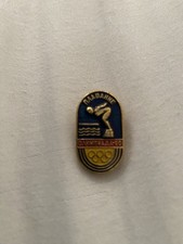 Vintage Moscow 1980 Olympics Badge Pin