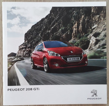 Peugeot 208 GTi Brochure 2013