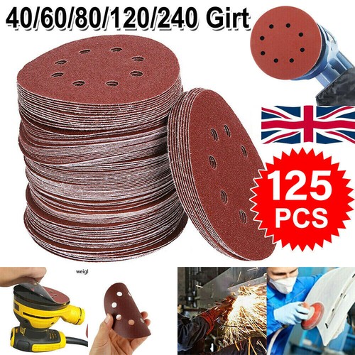 125pcs sanding discs 80 - sanding, 40