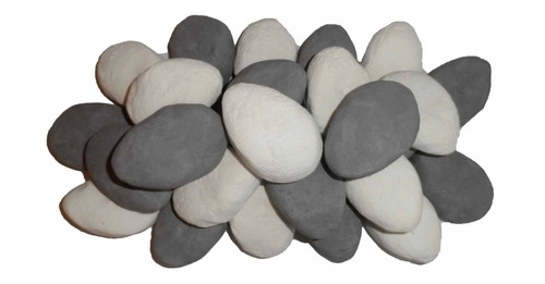 Pebbles gas fire replacement - pebbles,
