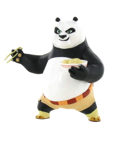 Kung panda figurine po - fu,