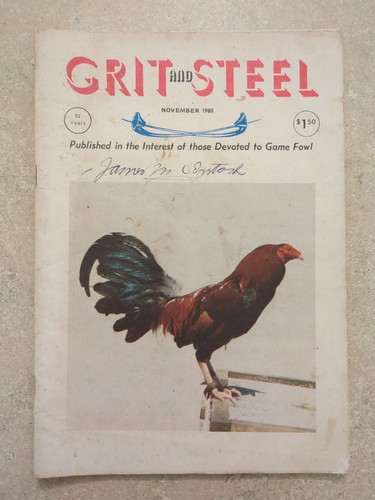 Vintage grit and - "grit, steel"