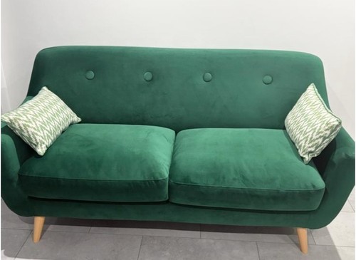 Dfs forest green - green, velvet