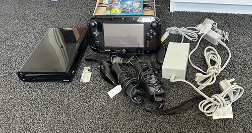 Nintendo wii black console - nintendo,