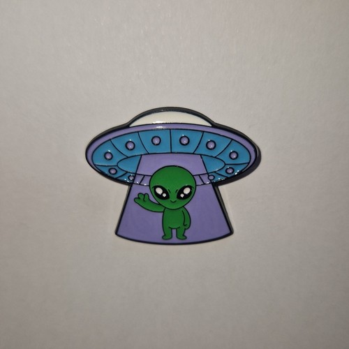 Enamel metal pin badge - metal,