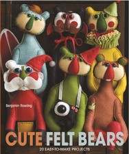 Cute Felt Bears: 20