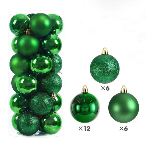 24pcs 6cm new christmas - 6cm, tree