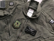  USAF U.S Army Sage Green CWU-27P Nomex Military Pilot Flight Suit 42R