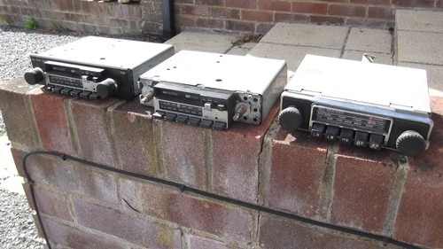 Three 1970s classic - car, radio