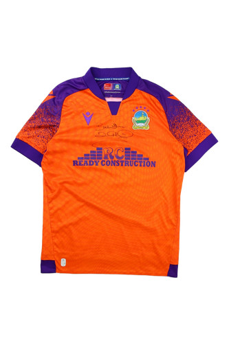 Linfield signed shirt - linfield,