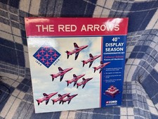 Red Arrows 40th Display Season Corgi Showcase Collection 1X PROFILE CARD MISSING