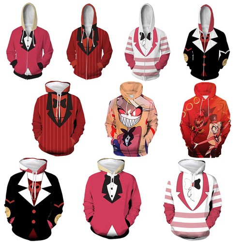 Hazbin hotel hoodies - hazbin,