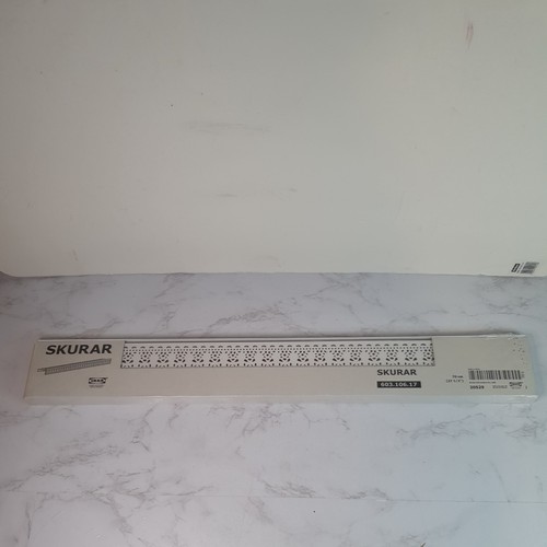 White ikea skurar wall shelf - white,