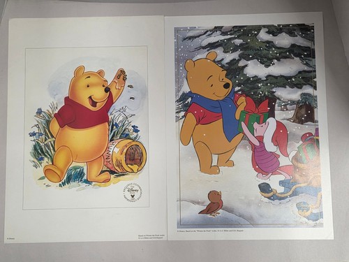 Winnie the pooh lithographs - pooh,