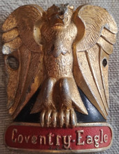 Bike Covernty Eagle Head Badge 50s/60s in Used & Usable Condition (29)