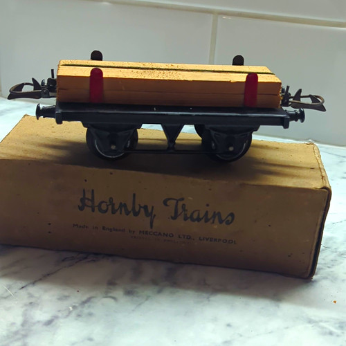 Hornby timber wagon - hornby,