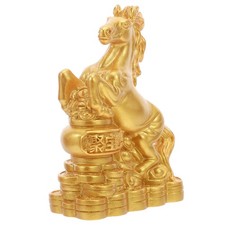  Horse Figurine Charming Resin Animal Statue Art Desktop Ornaments