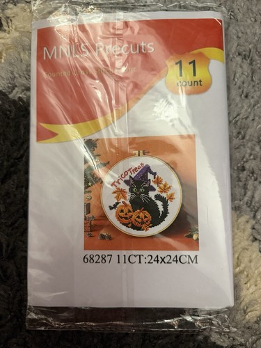 Halloween cross stitch - halloween,