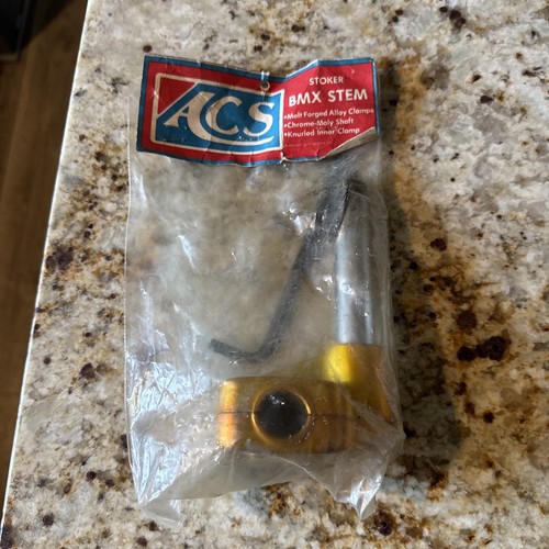 Acs stoker bmx old school - bmx, gold