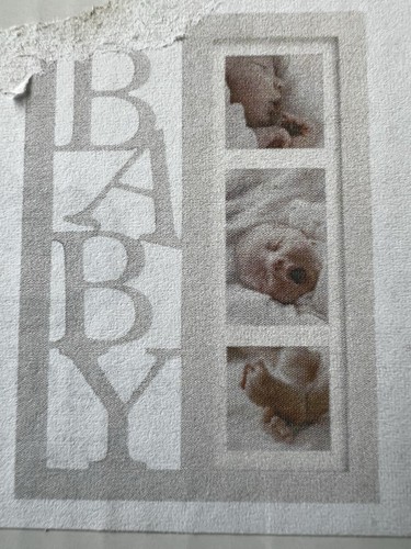 Bambino photo frame 6x4 - frame, baby