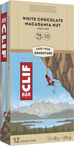 Clif white chocolate - clif, macadamia