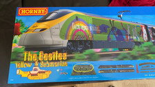 Hornby Beatles Yellow Submarine Eurostar 4 Car Train + Box vgc OO Runs DCC Ready