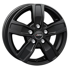 15" BLACK ALLOY WHEELS  FIAT DUCATO MOTORHOME VAN  COMMERCIAL LOAD RATED