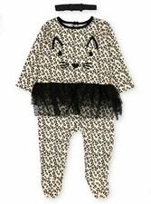Baby Girl's Halloween Leopard