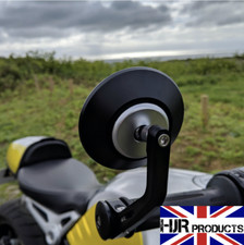 Pair of Genuine HJR Products CNC Round Bar End Mirrors Triumph Speed Triple   