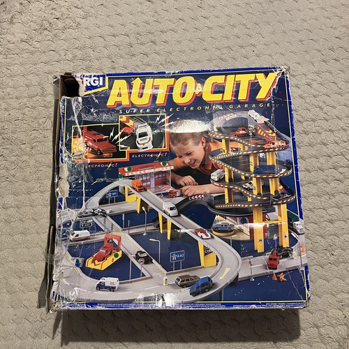Vintage corgi auto - vintage, city