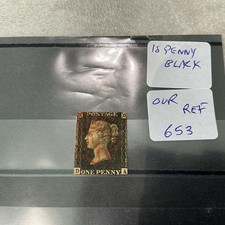 Stamps great britain penny - stamps, 1d