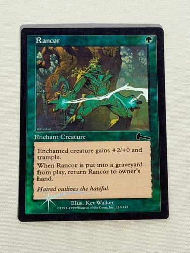 Mtg foil rancor - urza's, legacy