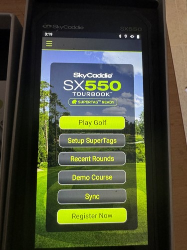Skycaddie sx550 handheld golf - skycaddie,