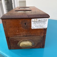 Vintage Wooden Cash Register