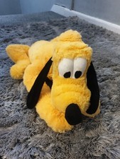 Disney Laying Down Pluto Plush Soft Toy