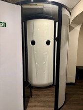 Alisun XXL Vertical Sunbed 48 Tube, 2m, White ( Very Good Condition)