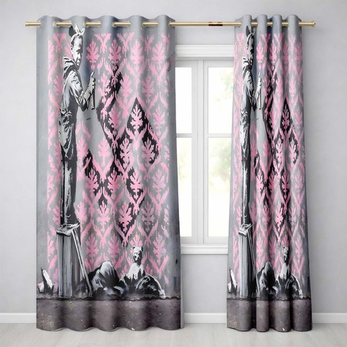 Blackout eyelet curtains - curtains, girl
