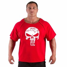 Mens bodybuilding rag tops -