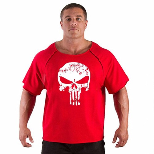 Mens bodybuilding rag tops - ,