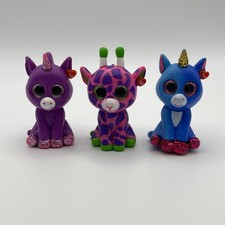 Collectible TY Beanie Boos Mini Boos Bundle x3 Figures #5