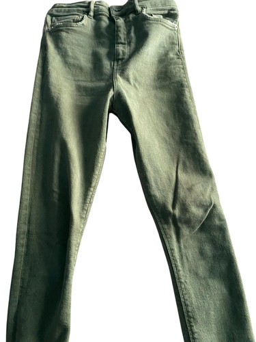 Zara womens green jeans size - womens,
