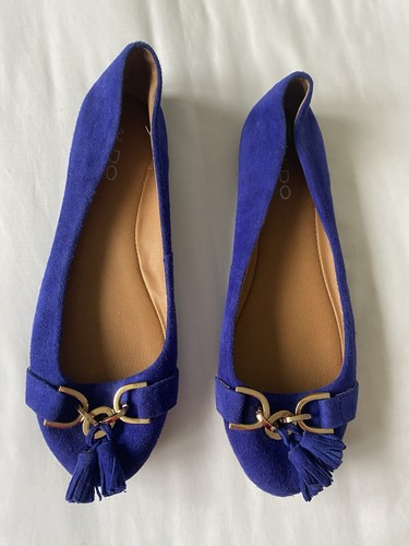Aldo royal blue ballet - aldo,