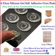 Corn Pads Foot Toe Callus Plasters Foam Relief Cushion Pain Plaster Patch Gel
