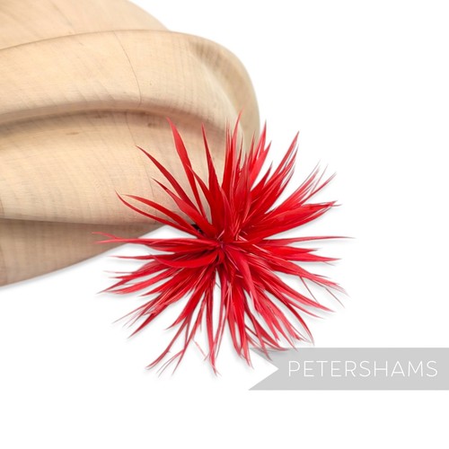 Goose biot feather pom - biot, hat