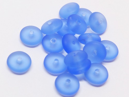 Czech glass flat - 6, (mm)