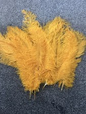 Real Gold Ostrich Feathers 28