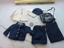 Vintage Sindy Air Hostess 1966 Outfit With Spare Skirt