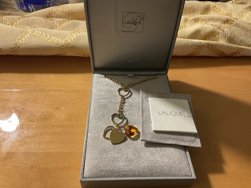 Lalique amber crystal - lalique,