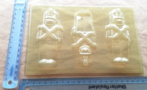 Toy soldier chocolate